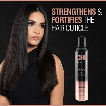 CHI Luxury Black Seed Oil Dry Shampoo matný suchý šampón pre objem