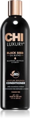 CHI Luxury Black Seed Oil Moisture Replenish Conditioner feuchtigkeitsspendender Conditioner für die leichte Kämmbarkeit des Haares