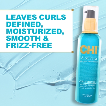 CHI Aloe Vera Curls Defined suchy olejek do włosów kręconych