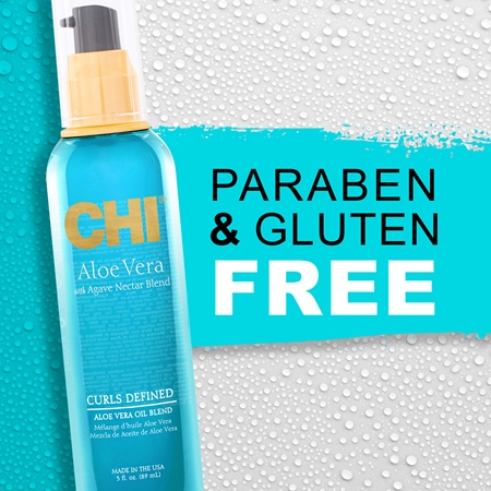 CHI Aloe Vera Curls Defined suchy olejek do włosów kręconych