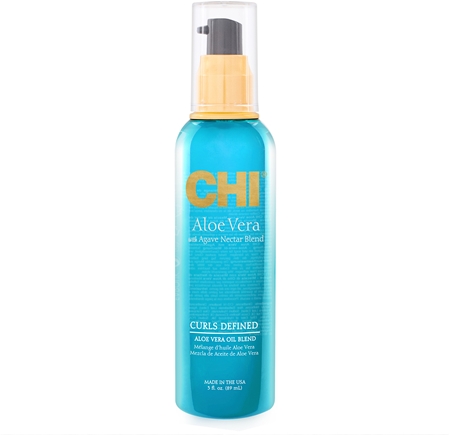 CHI Aloe Vera Curls Defined suchy olejek do włosów kręconych
