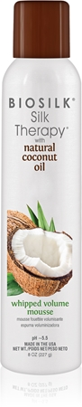 CHI BioSilk Silk Therapy with Coconut Oil Whipped Volume Mousse volumen-haarschaum für das Haar