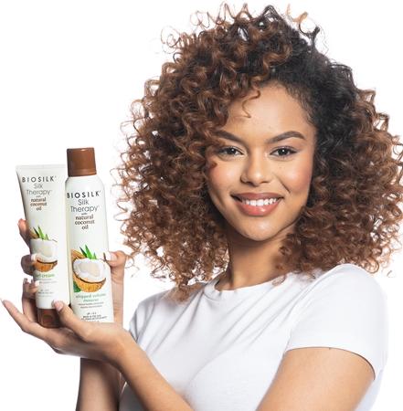 CHI BioSilk Silk Therapy with Coconut Oil Whipped Volume Mousse volumen-haarschaum für das Haar