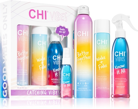 CHI Vibes Catching Vibes Kit Geschenkset (für ein perfektes Aussehen der Haare)