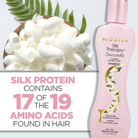 Biosilk Silk Therapy Irresistible Shampoo erneuerndes Shampoo mit Seide