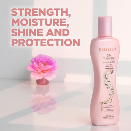 Biosilk Silk Therapy Irresistible Shampoo erneuerndes Shampoo mit Seide