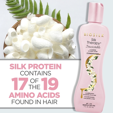 Biosilk Silk Therapy Irresistible Conditioner erneuernder Conditioner für glänzendes und geschmeidiges Haar