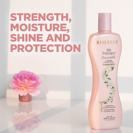 Biosilk Silk Therapy Irresistible Conditioner erneuernder Conditioner für glänzendes und geschmeidiges Haar
