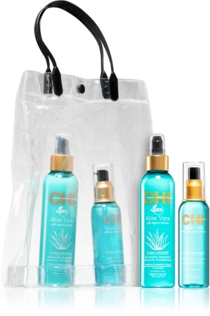 CHI Aloe Vera Humidity Fighter Kit σετ δώρου (για σπαστά και σγουρά μαλλιά)