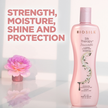 Biosilk Silk Therapy Irresistible Shampoo erneuerndes Shampoo mit Seide