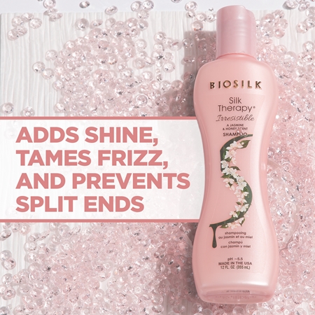 Biosilk Silk Therapy Irresistible Shampoo erneuerndes Shampoo mit Seide