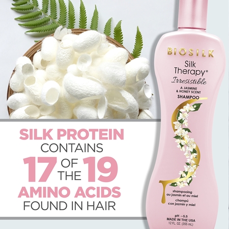 Biosilk Silk Therapy Irresistible Shampoo erneuerndes Shampoo mit Seide