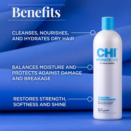 CHI HYDRATECARE Hydrating Conditioner intensiv feuchtigkeitsspendender Conditioner für trockenes Haar