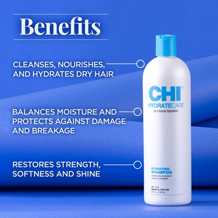 CHI HYDRATECARE Hydrating Shampoo hydratisierendes Shampoo für trockenes Haar