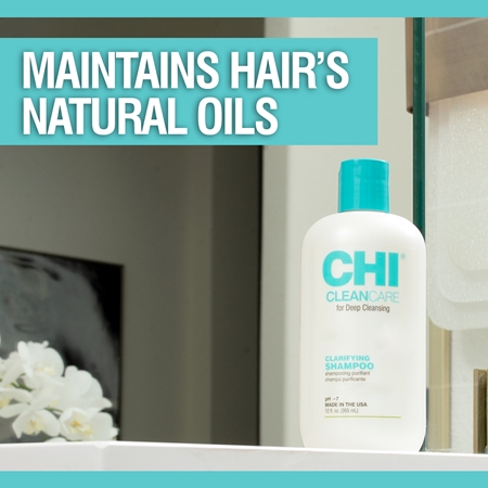 CHI CLEANCARE Clarifying Shampoo giliai valantis šampūnas