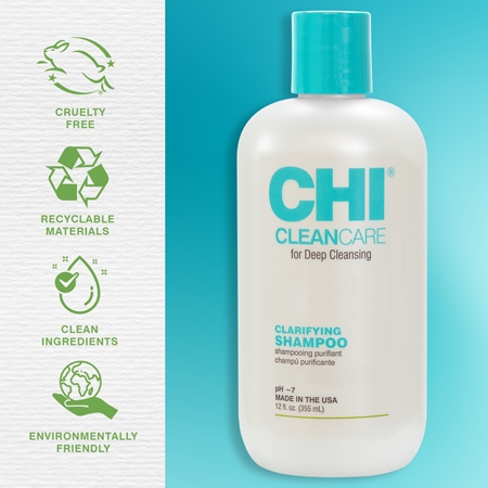 CHI CLEANCARE Clarifying Shampoo giliai valantis šampūnas
