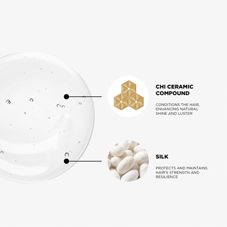 CHI Silk Infusion Botanical Bliss sérum fortifiant et régénérant pour cheveux à base de soie