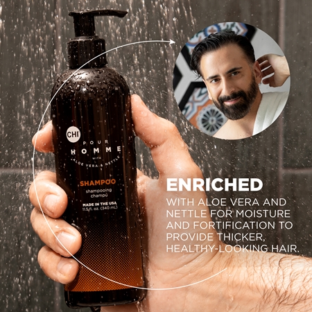 CHI Pour Homme Shampoo szampon nawilżający dla mężczyzn
