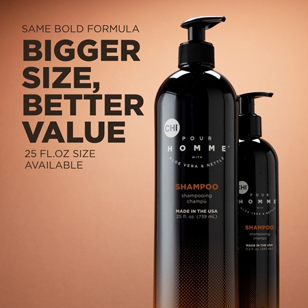 CHI Pour Homme Shampoo szampon nawilżający dla mężczyzn