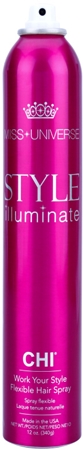 CHI Style Illuminate Miss Universe Fast - Dry Finishing Spray Flexible Hold