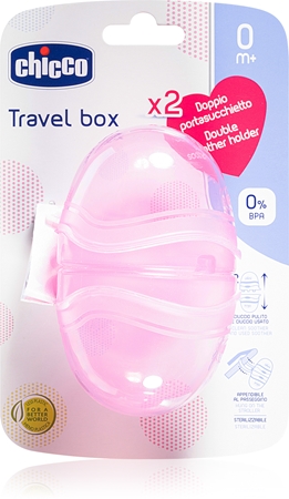 Chicco Double Soother Holder portachupetes