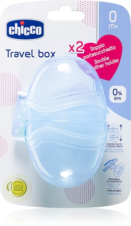 Chicco Double Soother Holder dummy box