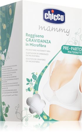 Chicco Mammy Maternity Bra White pregnancy and nursing bra
