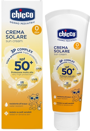 Chicco Sun Sun Cream SPF 50+ protectie solara pentru copii SPF 50+