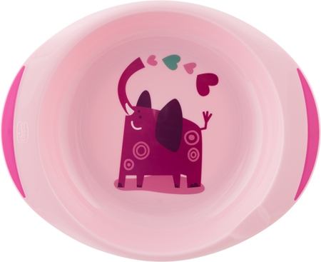 Chicco Take Eat Easy Dish Set jídelní set 12m+ Pink