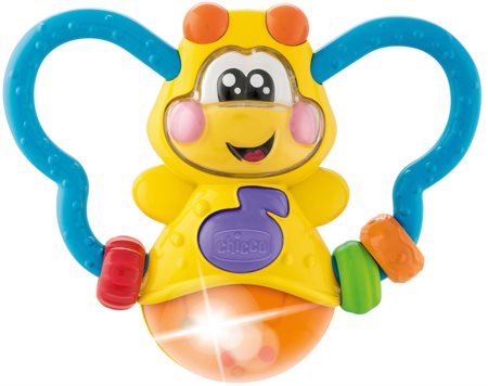 Chicco Baby Senses Lighting Bug прорізувач з брязкальцем