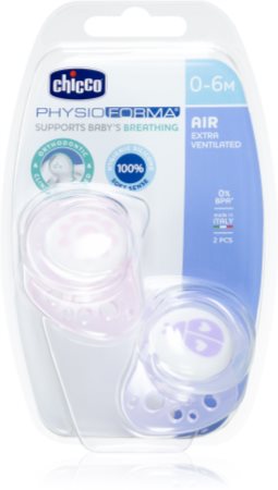 Chicco Physio Air Silicone Girl chupete