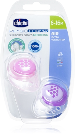 Chicco Physio Air Silicone Girl пустушка