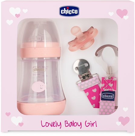 Chicco Perfect 5 Girl σετ δώρου για παιδιά από τη γέννηση 0m+ Girl