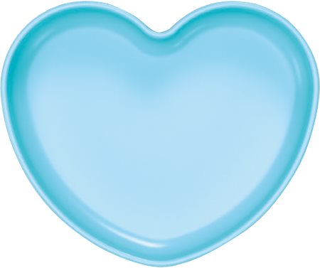 Chicco Easy Plate Heart 9m+ plate
