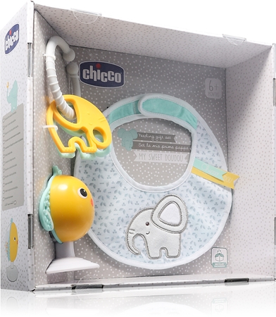 Chicco Feeding Gift Set My Sweet Doudou dárková sada 6m+