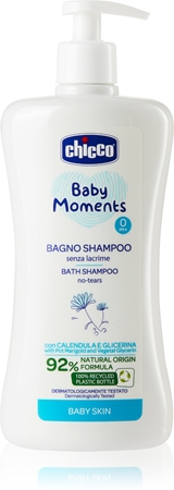 Chicco Baby Moments Bath Shampoo champú para todo el cuerpo para bebé lactante