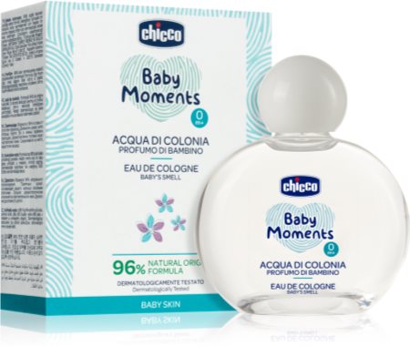 Chicco Baby Moments Acqua di Colonia Delicata per Bambini 100 ml