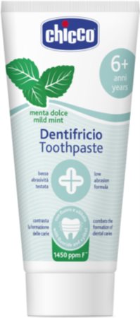 Chicco Toothpaste Mild Mint детска паста за зъби с флуорид