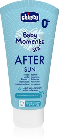 Chicco Baby Moments Sun After Sun молочко після засмаги для дітей від народження