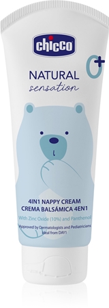 Chicco Natural Sensation Baby dětský ochranný krém proti opruzeninám