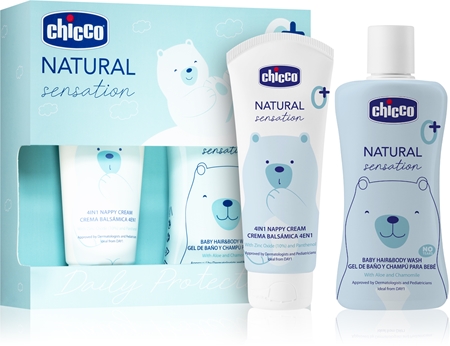 Chicco Natural Sensation Daily Protection Presentförpackning för barn från födseln 0+