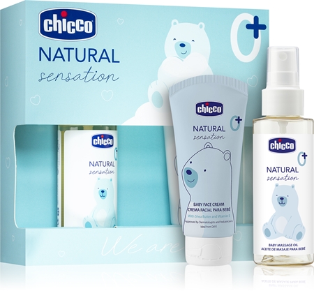 Chicco Natural Sensation We are 2 darčeková sada pre deti od narodenia 0+