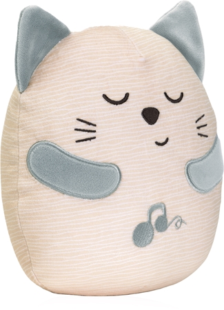 Chicco Purring Cat 0m+ interaktivní plyšová hračka