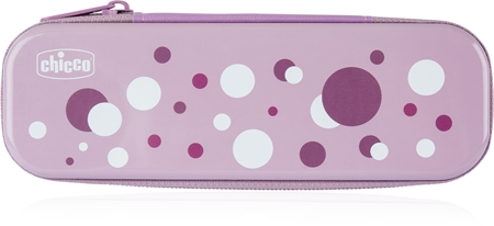 Chicco Always Smiling Set 6m+ set pentru îngrijirea dentară cu sac Lilac