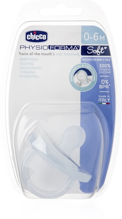 Chicco Physio Soft 0-6 m dudlík