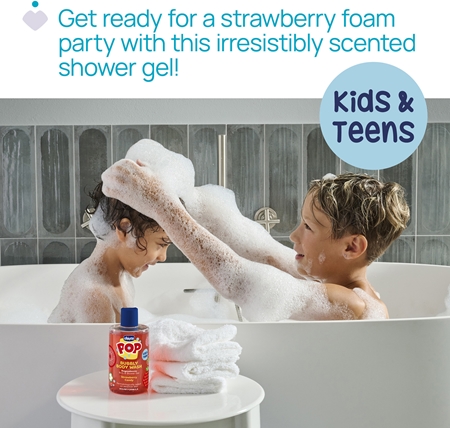 Chicco Pop Bubbly Body Wash Shower And Bath Gel for children