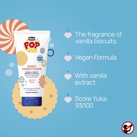 Chicco Pop Vanilla Wrap conditioner for hair