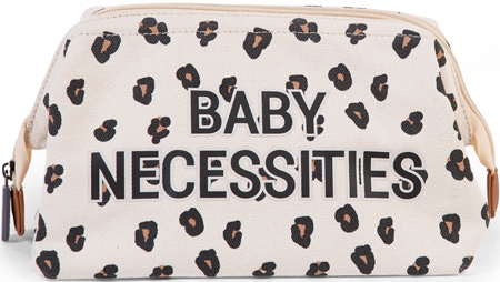 Childhome Baby Necessities Canvas Leopard νεσεσέρ καλλυντικών