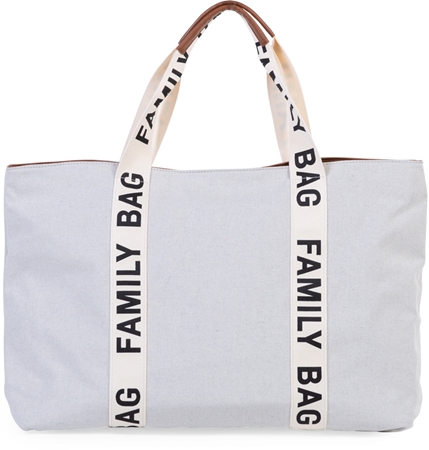 Childhome Family Bag Canvas Off White cestovní taška