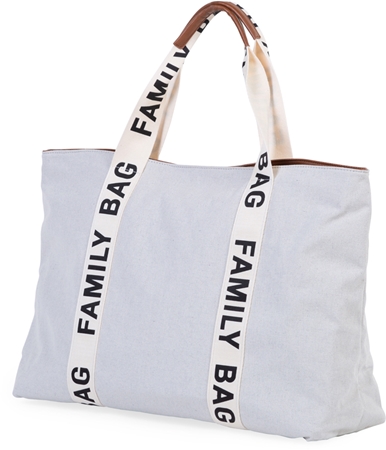 Childhome Family Bag Canvas Off White cestovní taška